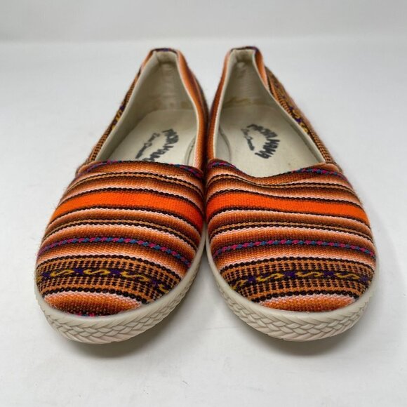 Pacha Mama Aztec Print Shoes Size 7.5 - Picture 3 of 12